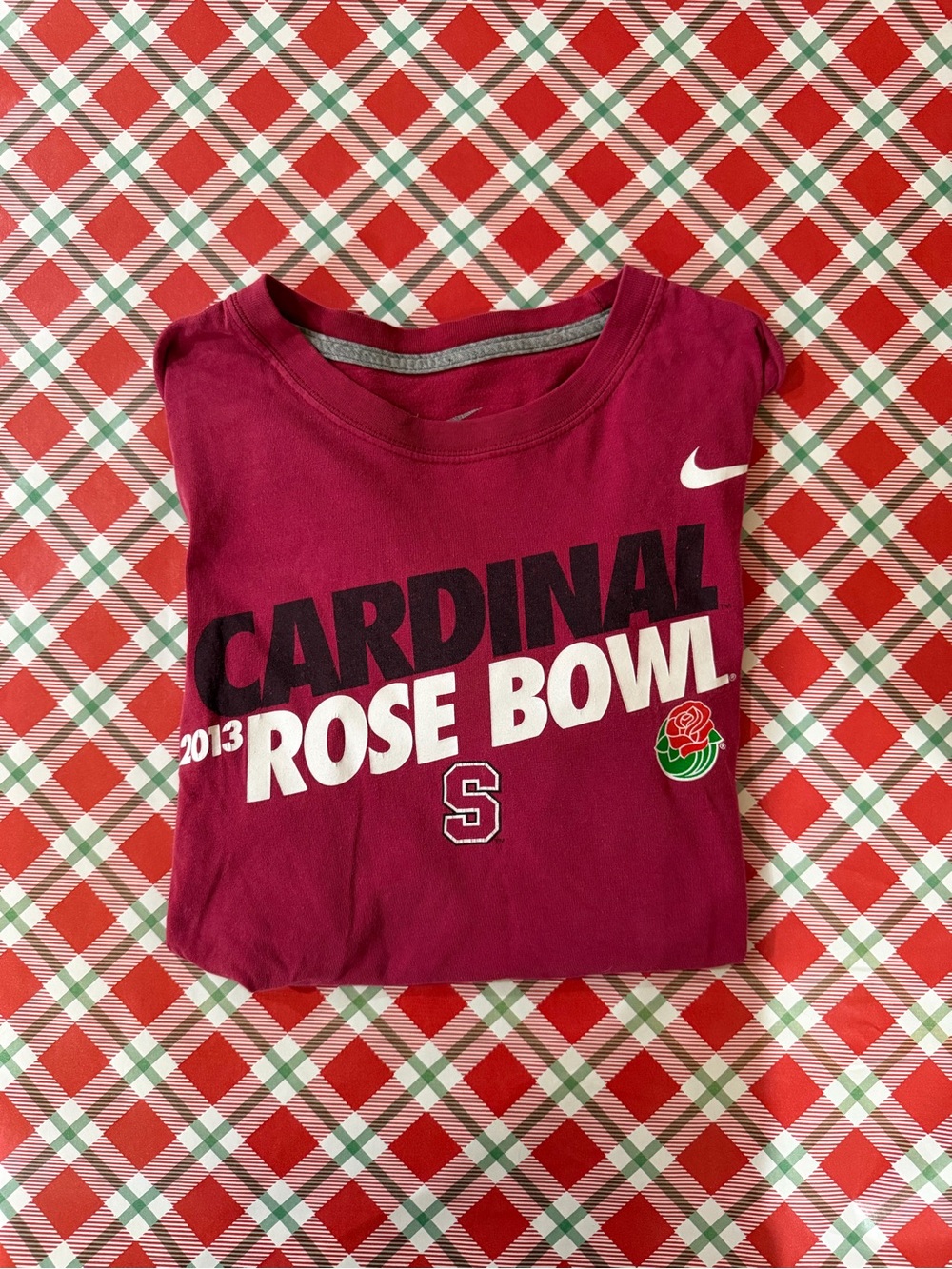 Nike Men Stanford Cardinal Rose Bowl Short Sleeve Tee